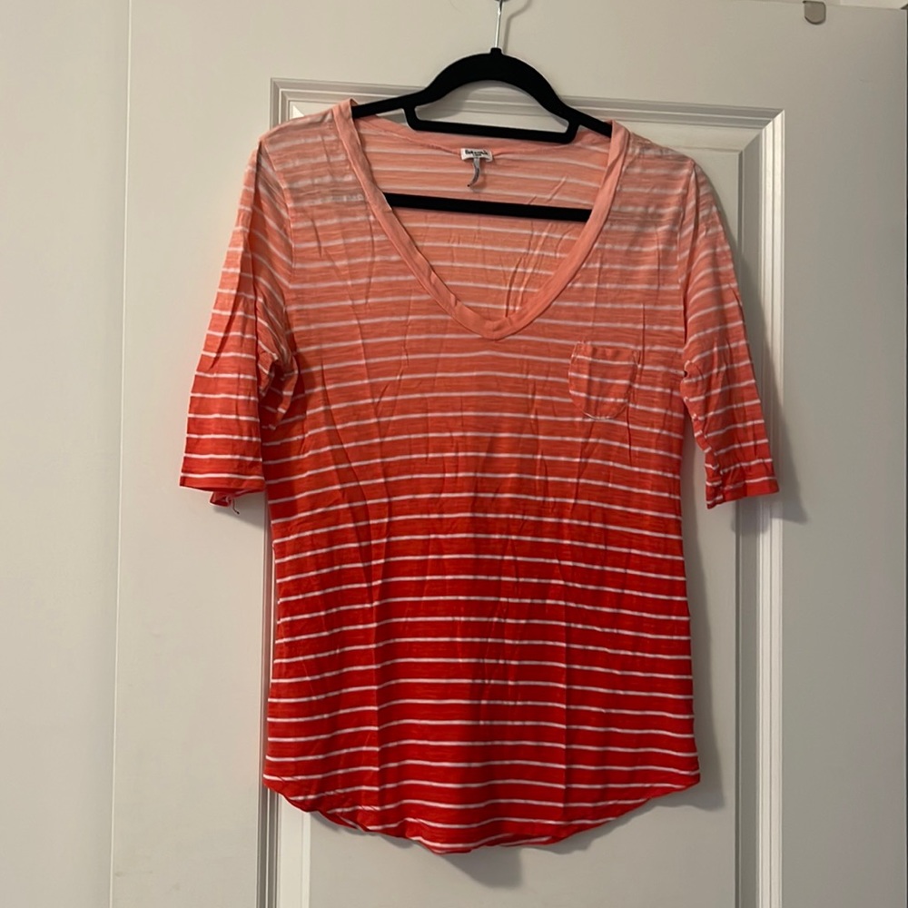 Splendid Ombré Striped Shirt